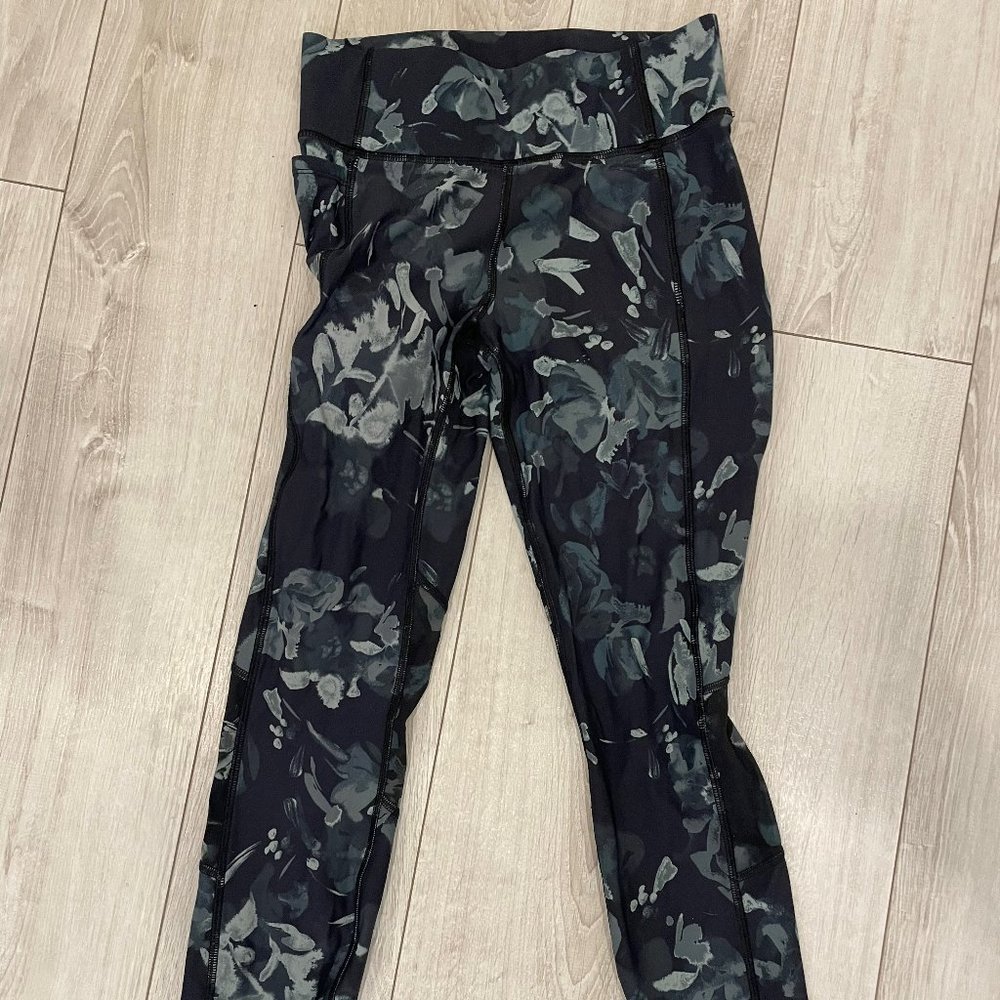 Lole leggings - greenery detail XS